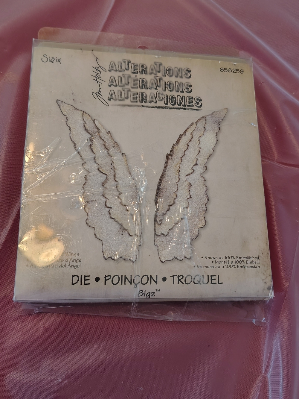 Sizzix Tim Holtz Alterations Layered Angel Wings (658259)